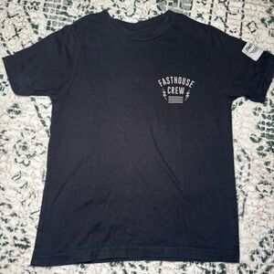 Fasthouse Crew Black Kids Short Sleeve Tee